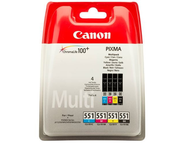 Canon CLI-551 C/M/Y/BK Multipack (w magazynie!)