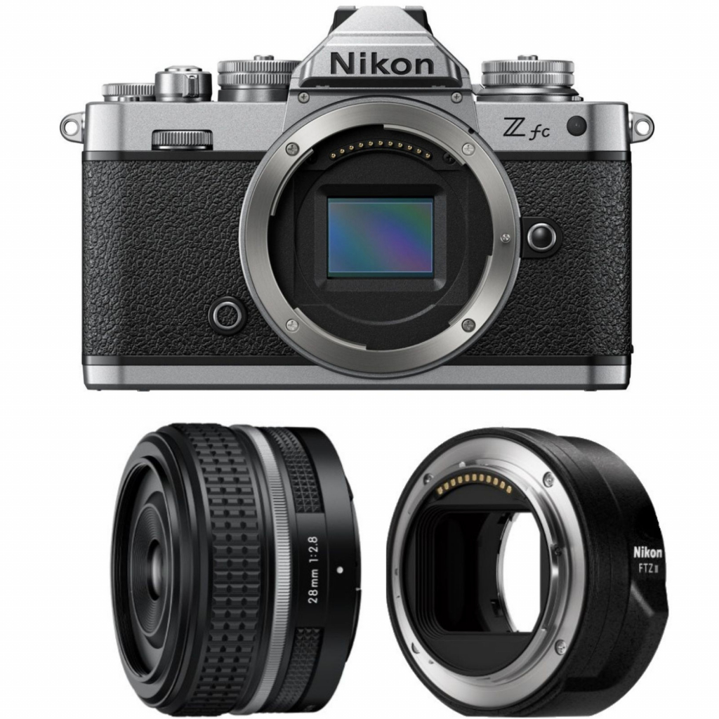Nikon Z fc + 28 mm + adapter FTZ II (w magazynie!) - Dostawa GRATIS!