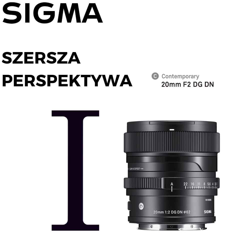 Obiektyw Sigma C 20 mm F2.0 DG DN Sony E (seria I)