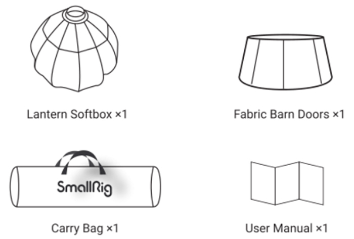 Smallrig Softbox paroboliczny Smallrig RA-L65 [3754]