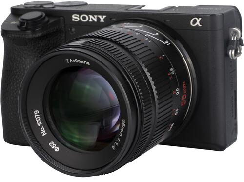 Obiektyw 7Artisans 55 mm F1.4 MK2 Sony E