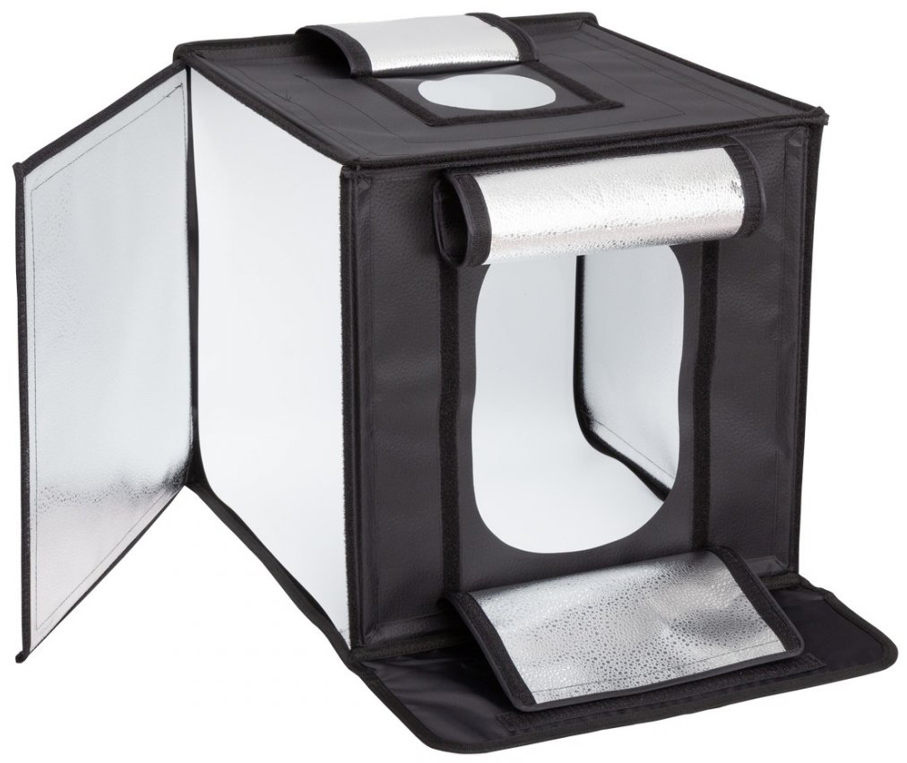 GlareOne Namiot bezcieniowy LED Cube 40 cm z oświetleniem LED