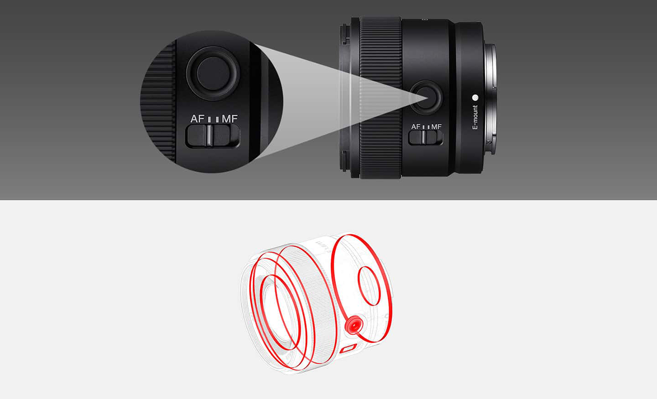 Obiektyw Sony E 11 mm f/1.8 (SEL11F18)
