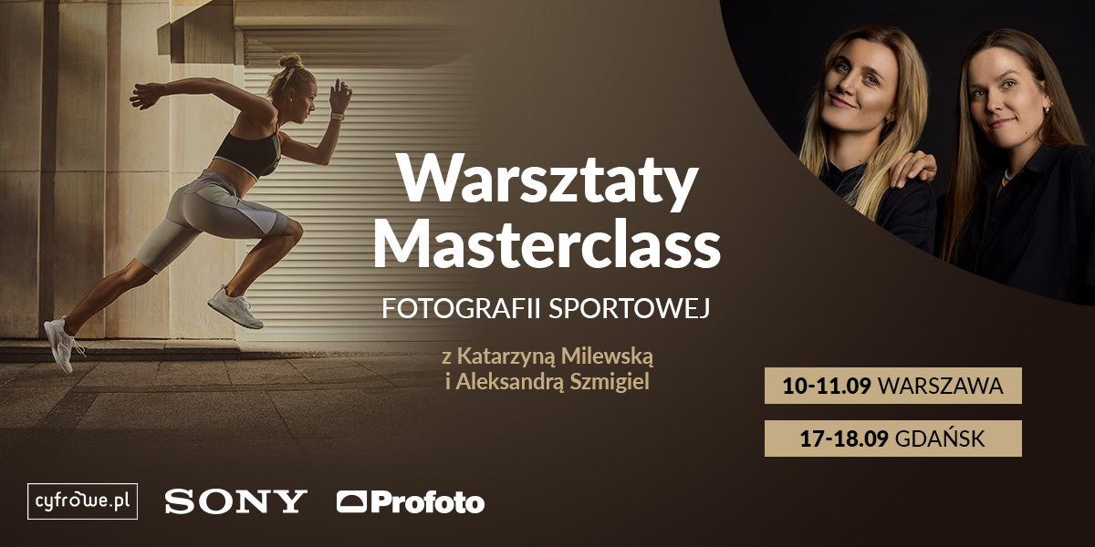 Cyfrowe.pl Warsztaty Masterclass Fotografii Sportowej - Aleksandra Szmigiel i Katarzyna Milewska 10-11.09.2022 Warszawa