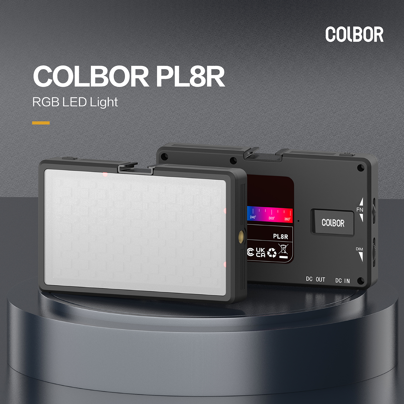 Lampa Colbor COB LED PL8R 2500-9000K Bi-color
