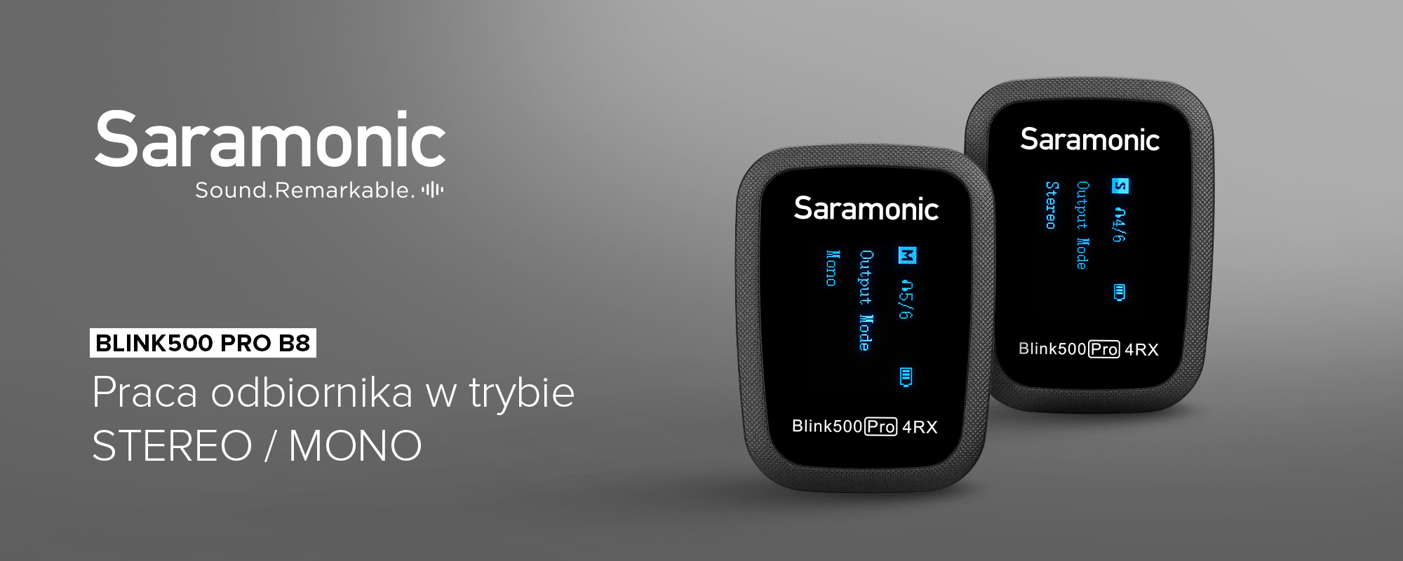 Saramonic Blink500 PRO B8 (4x TX + RX)
