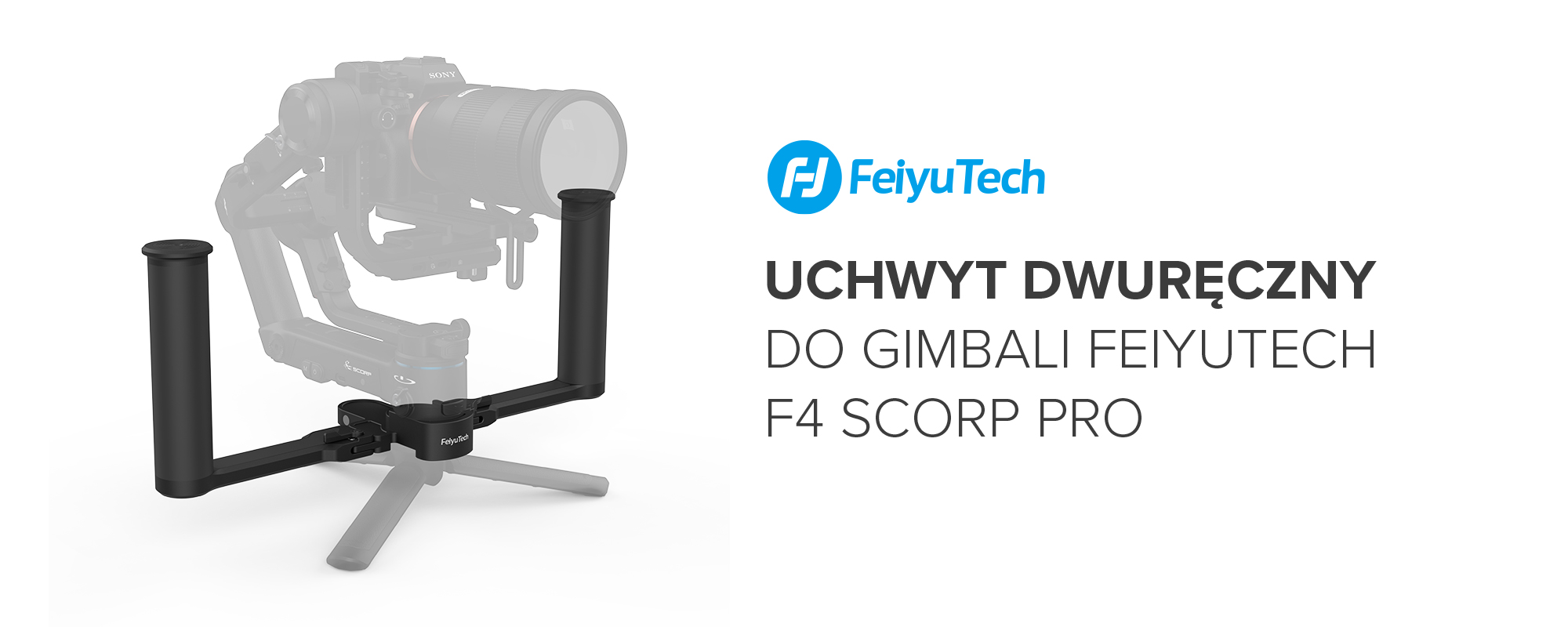 FeiyuTech Uchwyt dwuręczny do F4 Scorp Pro