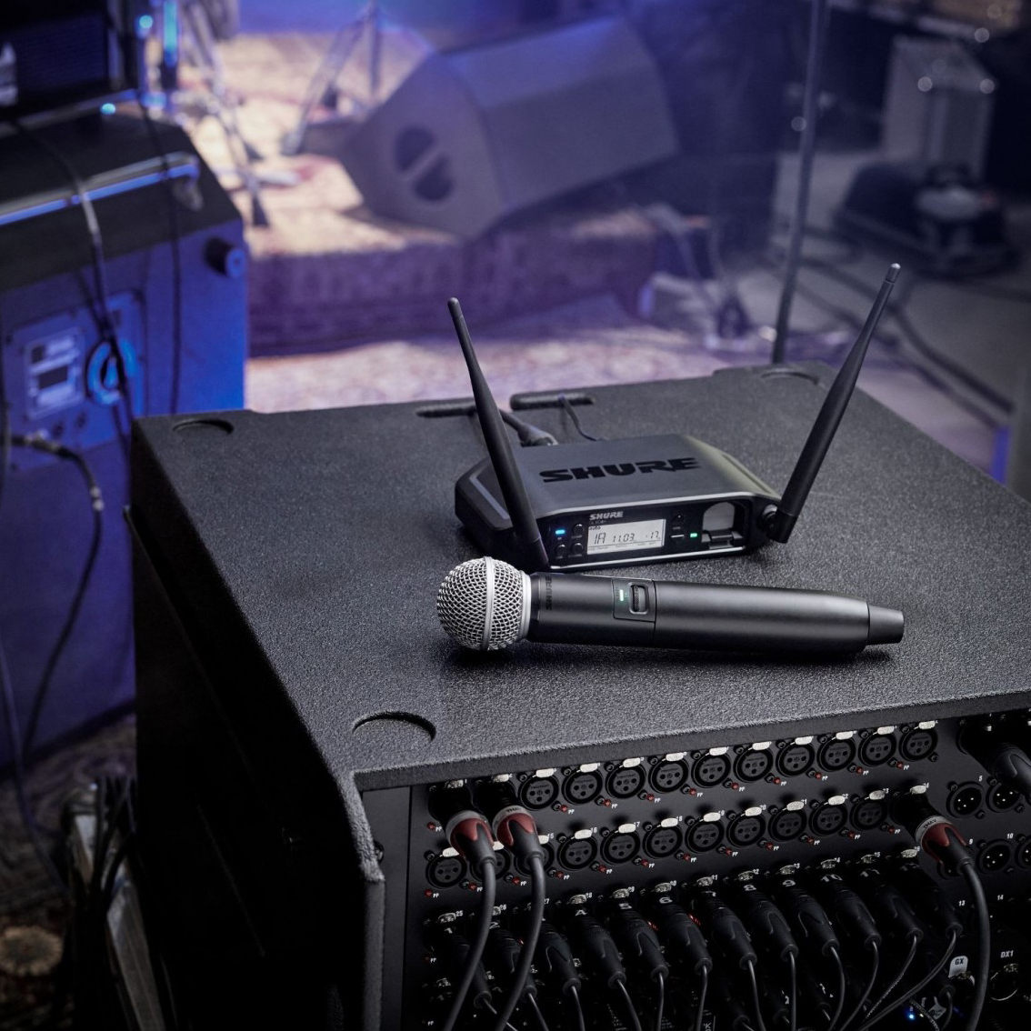 Shure System bezprzewodowy Dual Band z mikrofonem SM58