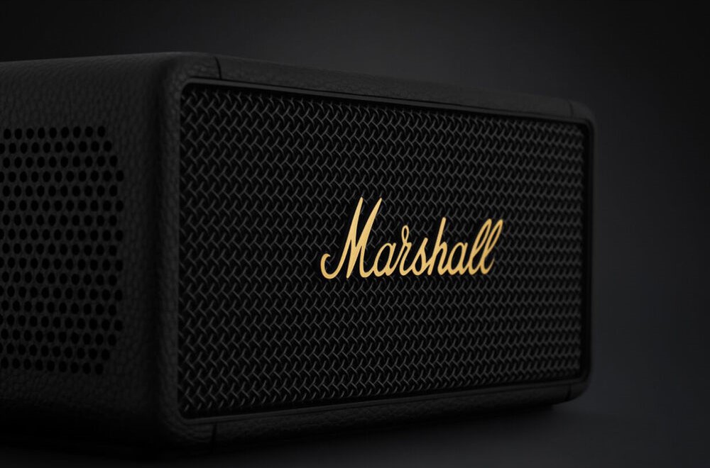 Głośnik Marshall Bluetooth Middleton czarno-miedziany