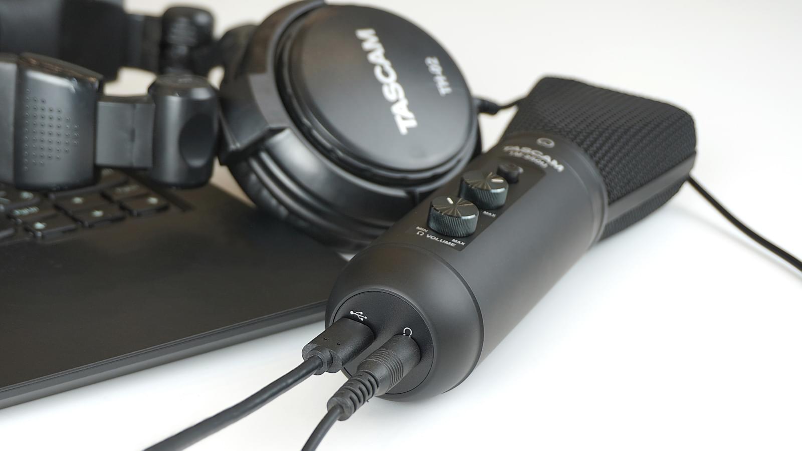 Tascam Mikrofon TASCAM USB TM-250U z wyjściem słuchawkowym