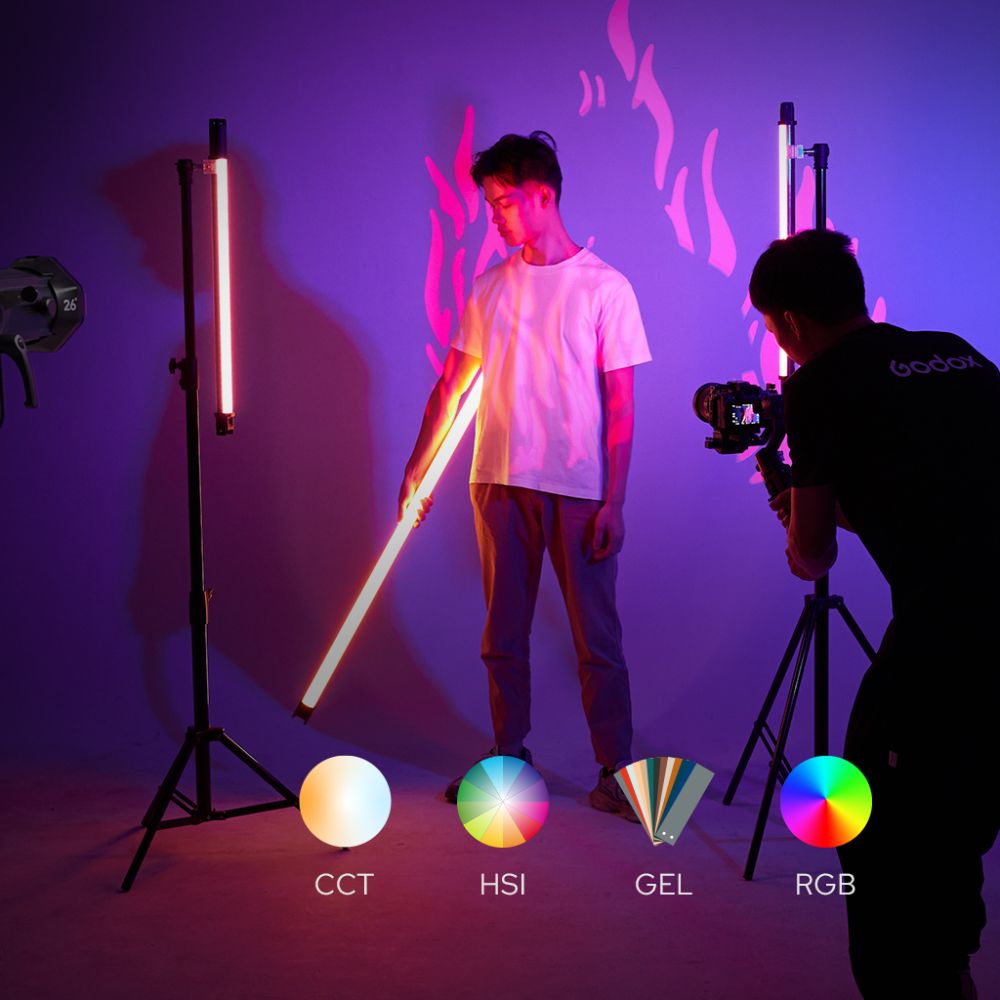 Lampa LED Godox SZ-300R Video LED Zoom, RGB-Color 2500-10000K