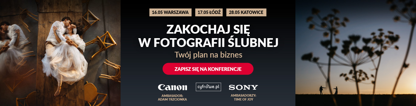  Cyfrowe.pl Zakochaj się w fotografii ślubnej - Twój plan na biznes w Canon Store