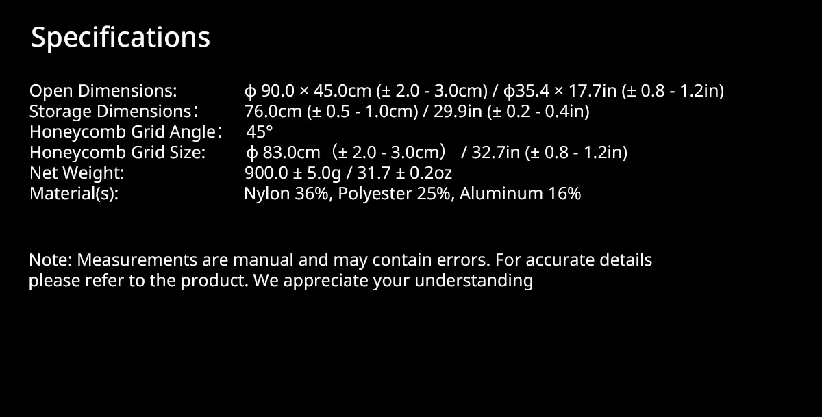 Smallrig Softbox octagonalny LA-O90 [4633]