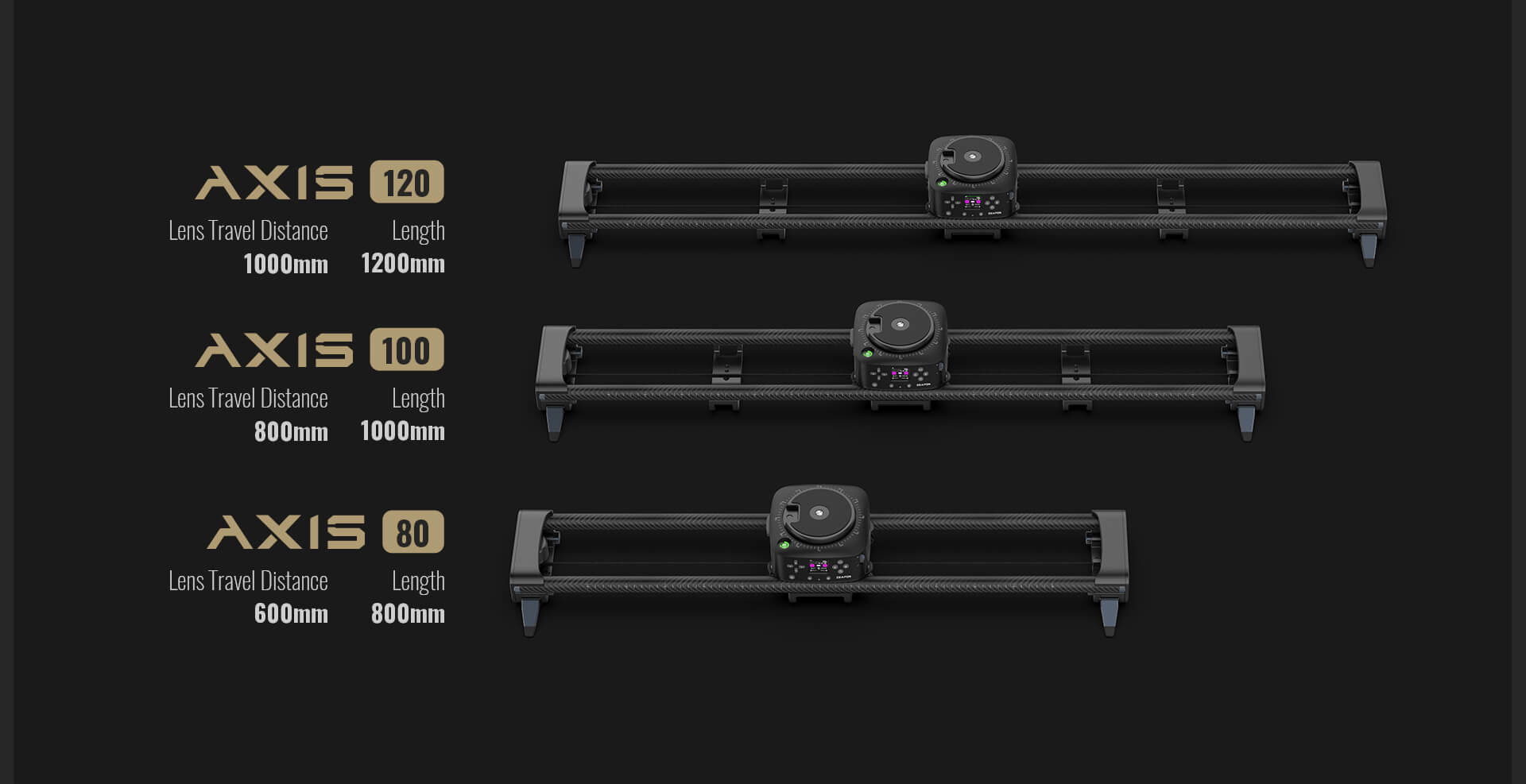 ZEAPON Slider Axis 120 Pro (Pons Head)