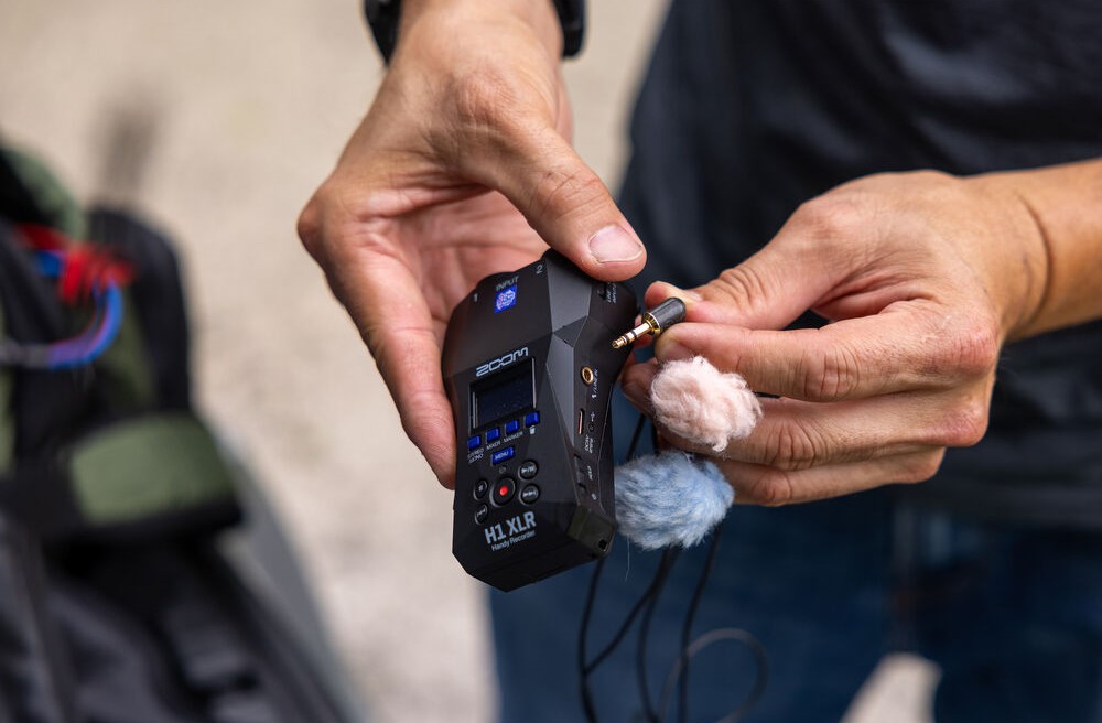 Zoom H1 XLR rejestrator audio