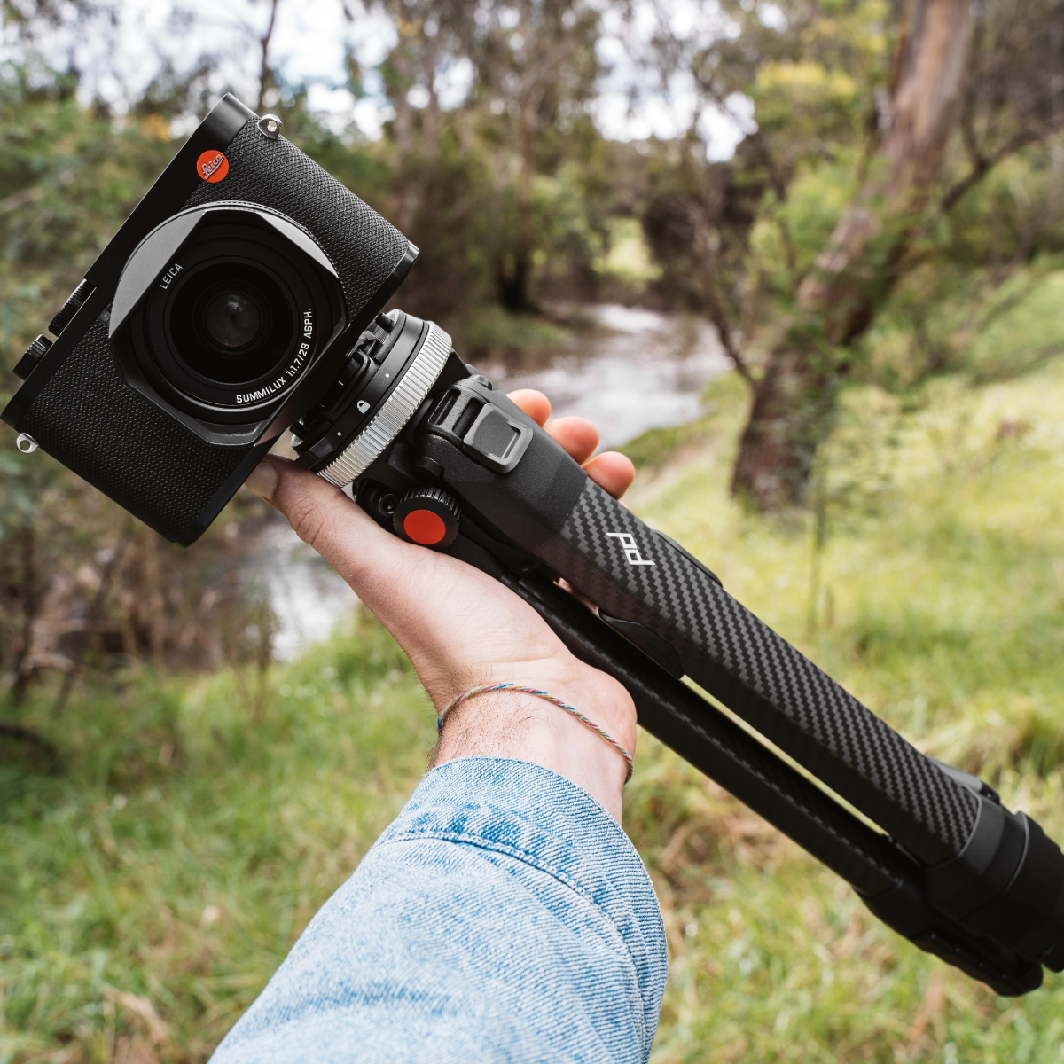 Statyw Peak Design Travel Tripod carbon / włókno węglowe limitowana edycja Leica