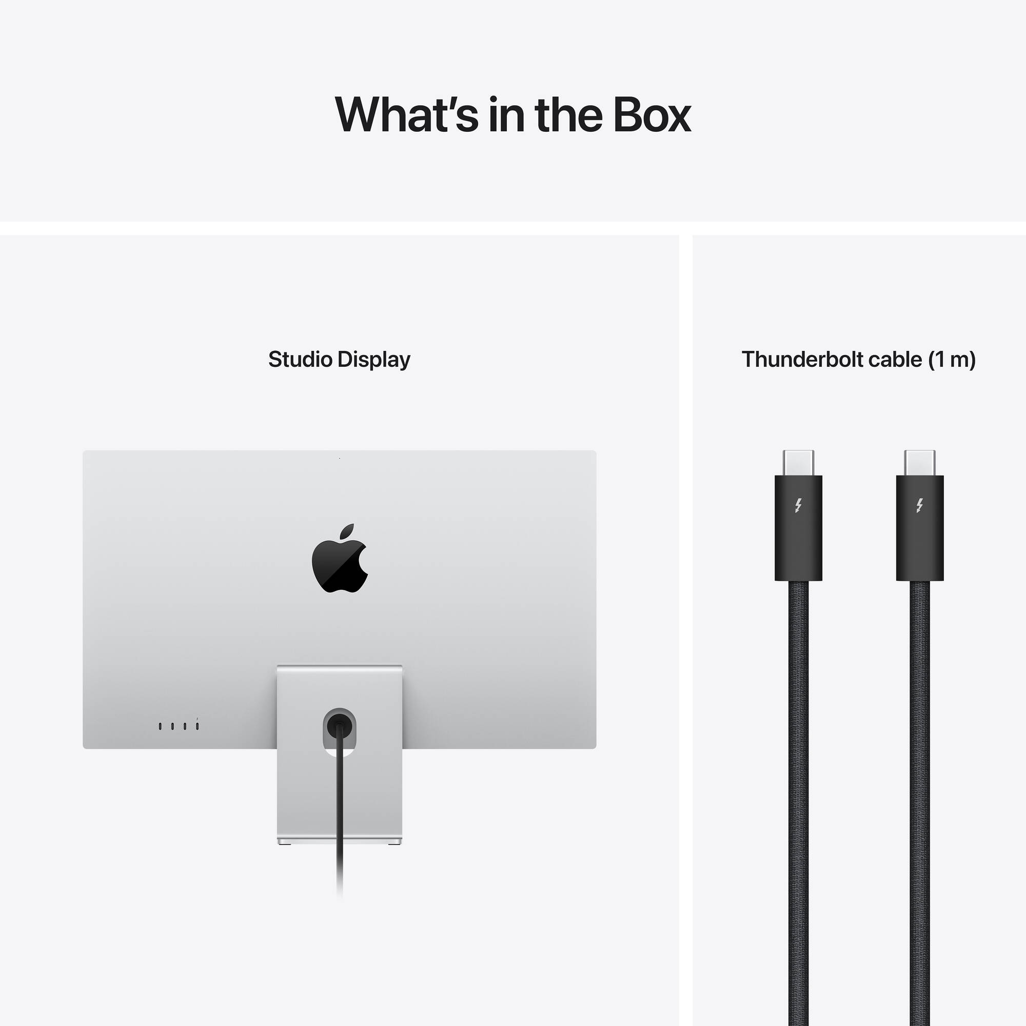 Monitor Apple Apple Studio Display ze szkłem standardowym i podstawką z regulacją pochylenia