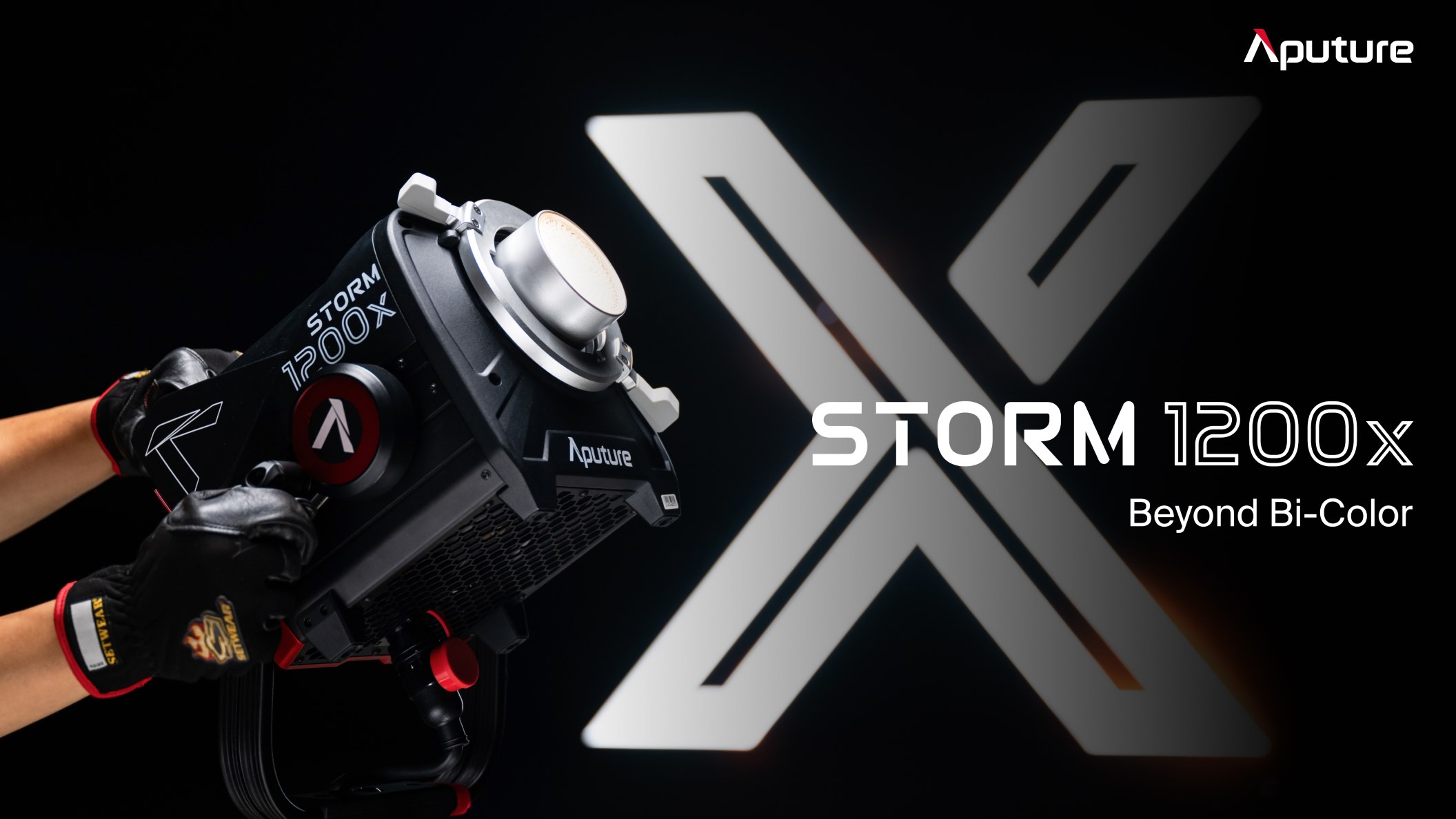 Lampa LED Aputure Storm 1200x