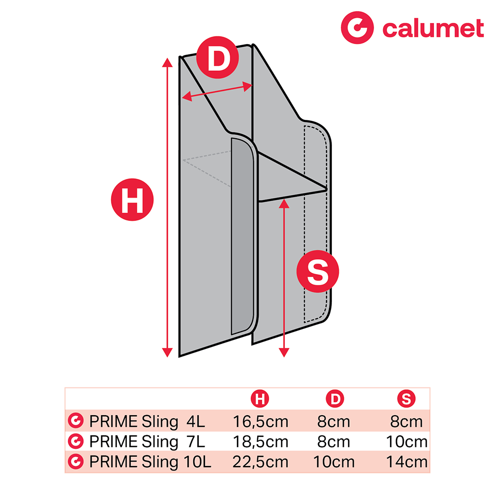 Calumet PRIME Sling 4L czarna
