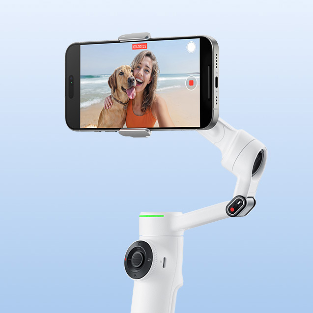 Insta360 Flow 2 Pro szary - Fotografia i filmowanie smartfonem