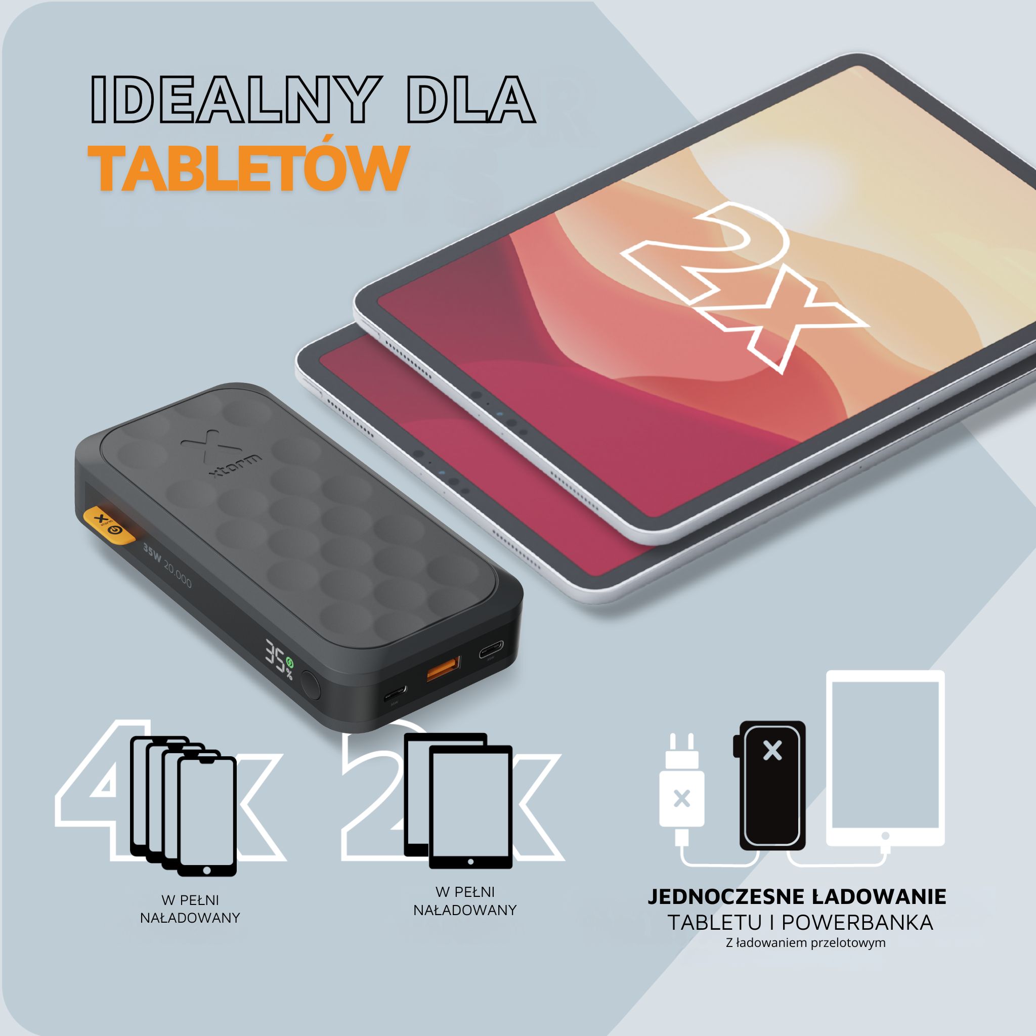 Xtorm Powerbank Fuel 27000 mAh 67W czarny