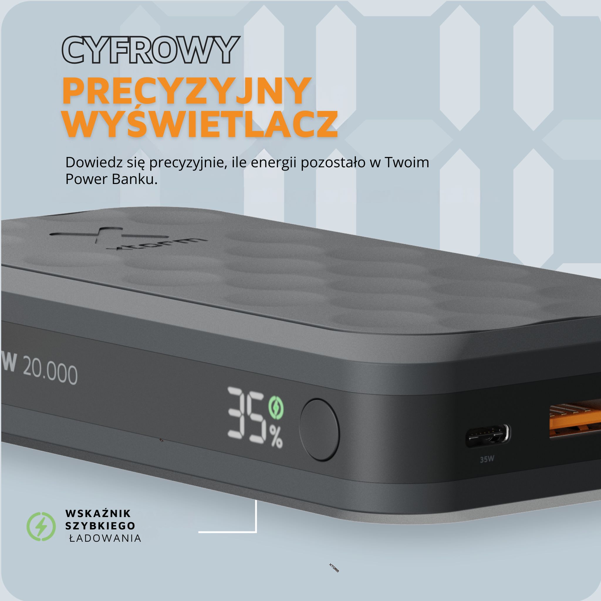 Xtorm Powerbank Fuel 27000 mAh 67W czarny