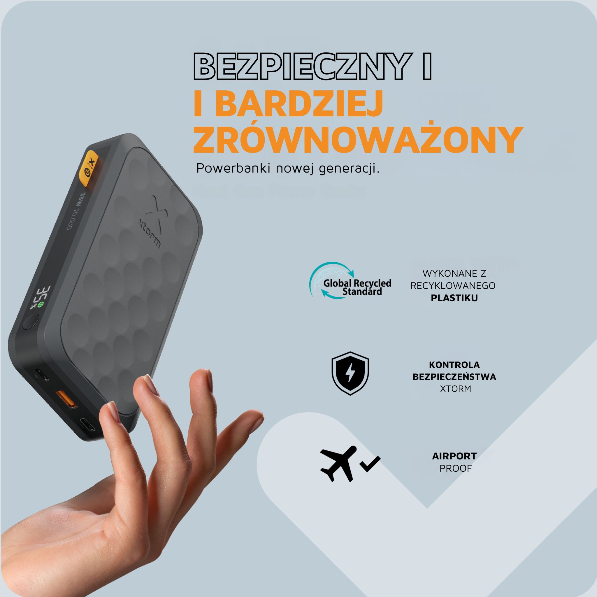 Xtorm Powerbank Fuel 27000 mAh 67W czarny