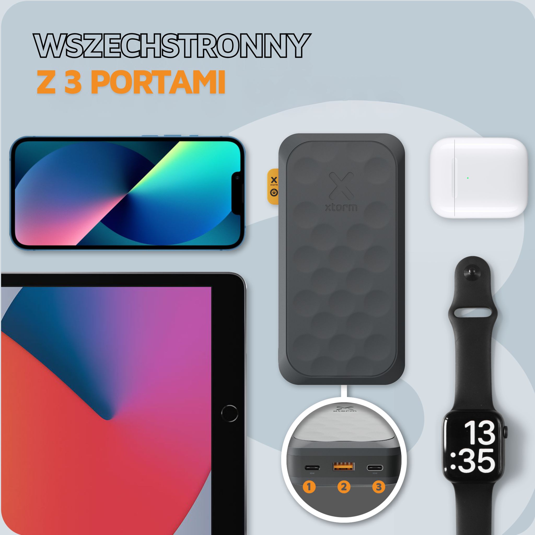 Xtorm Powerbank Fuel 27000 mAh 67W czarny