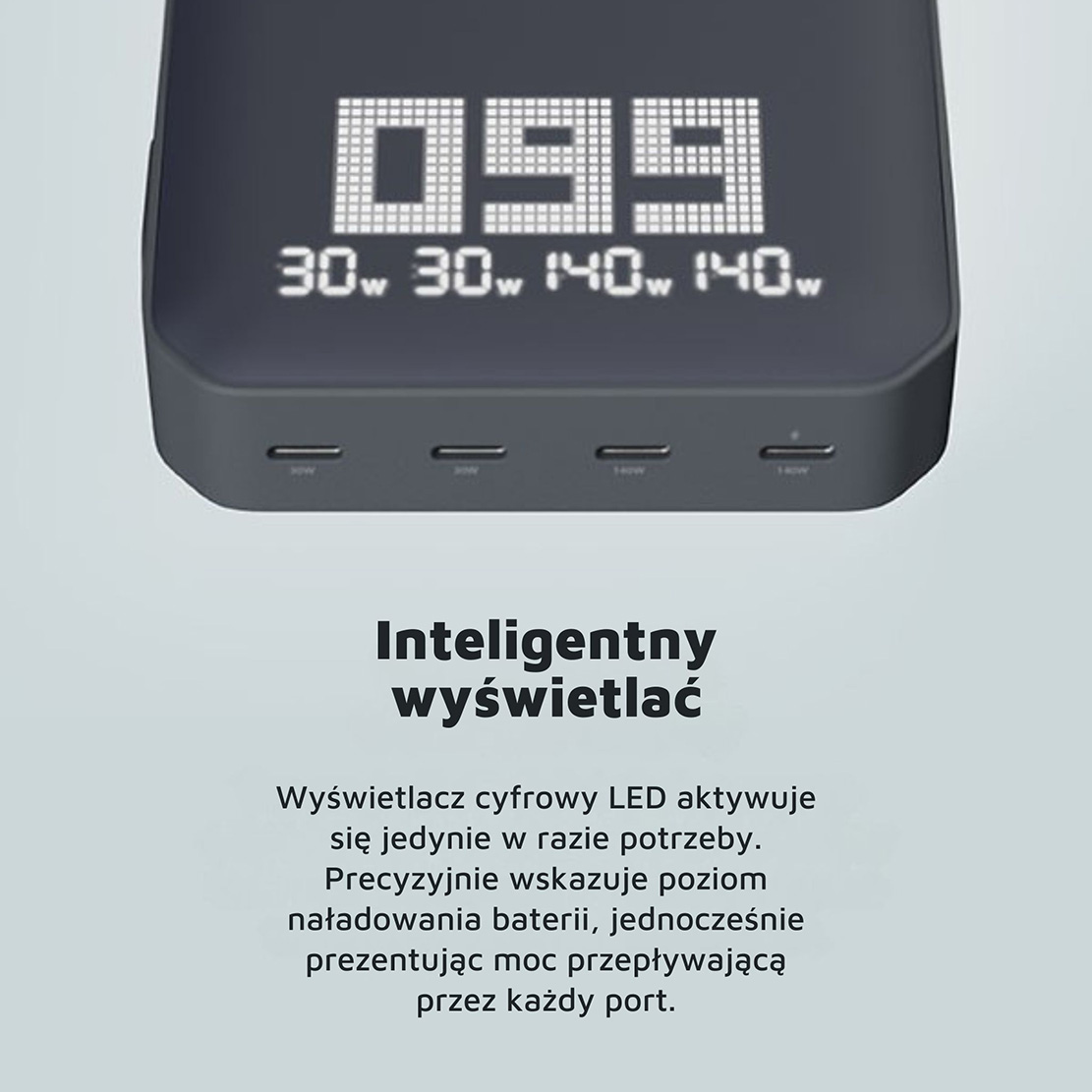 Xtorm Powerbank Fuel 27000 mAh 67W czarny