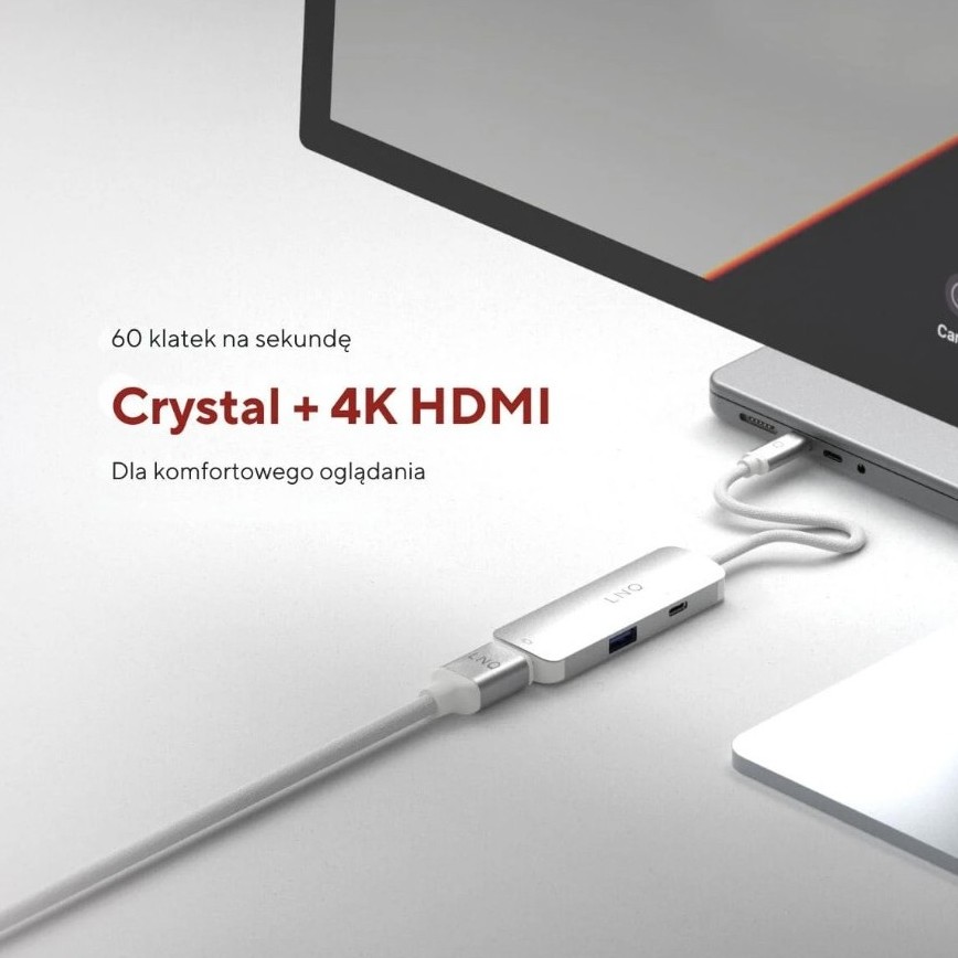 LINQ LINQ 3in1 USB-C HDMI Adapter 140W