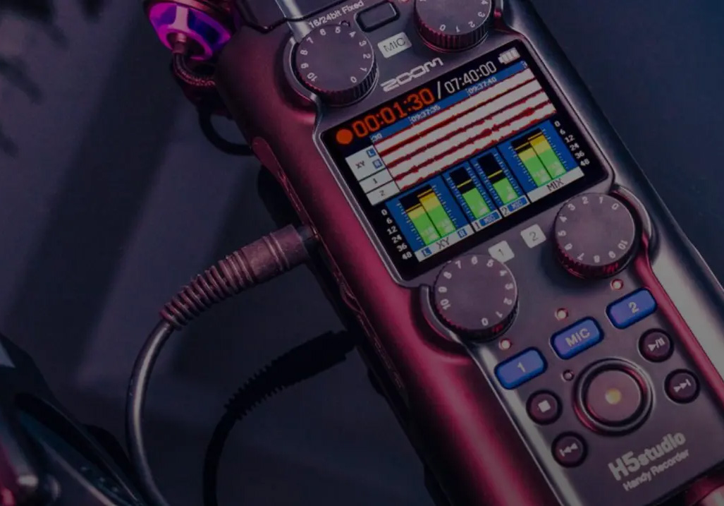 Zoom H5studio rejestrator audio