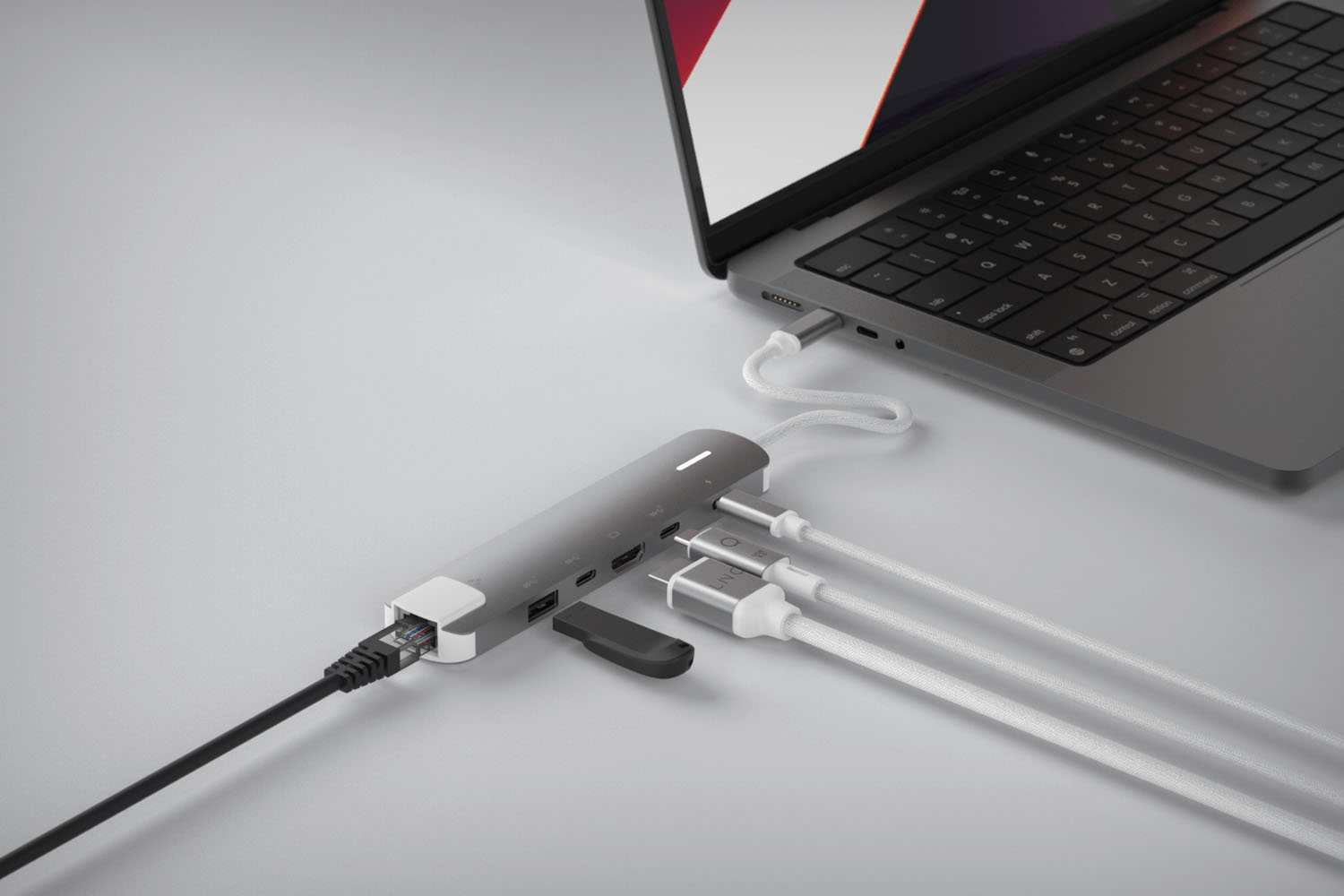 LINQ LINQ 6in1 PRO USB-C Multiport Hub 140W