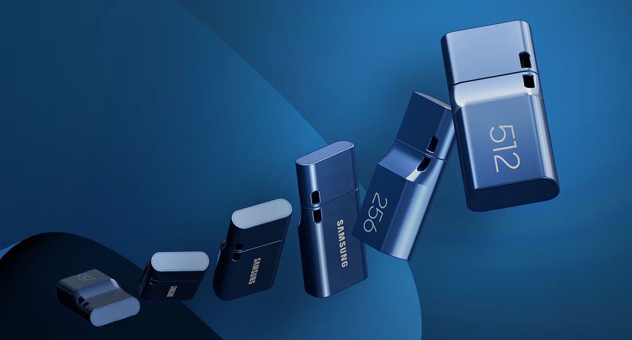 Pamięć USB Samsung BAR Plus 64GB Champaign Silver USB 3.1