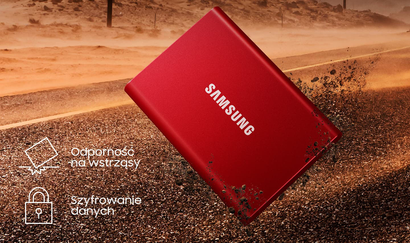 Samsung T7 Portable BLUE 1 TB USB 3.2 Gen.2