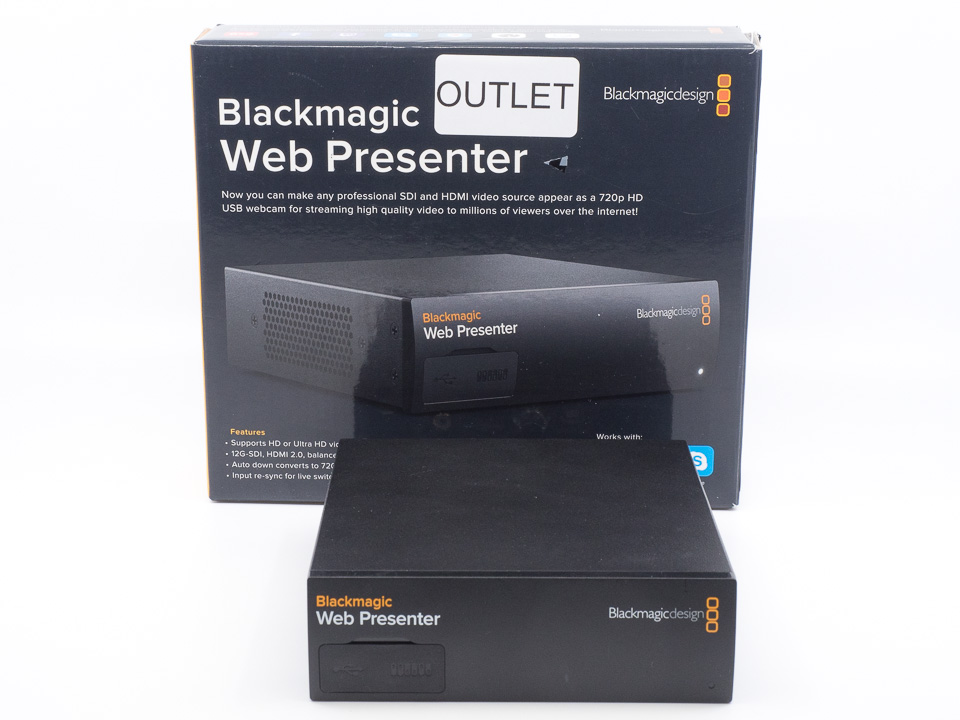 Blackmagic Web Presenter - Outlet
