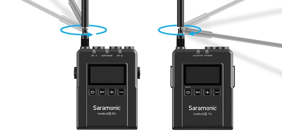 Saramonic Zestaw bezprzewodowy UwMic9S Kit 1 (RX+TX)