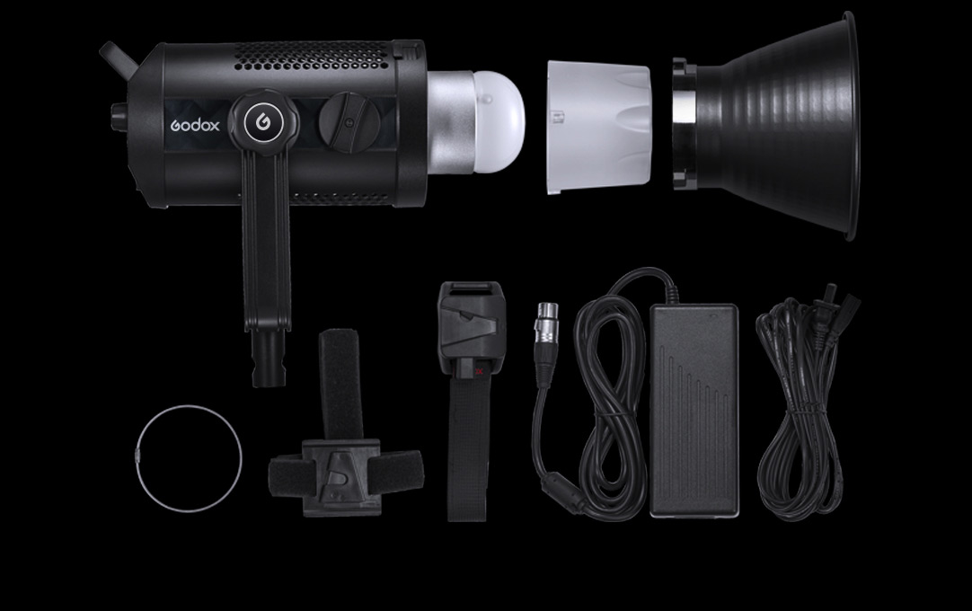 Lampa LED Godox SZ-200 Video LED Zoom, Bi-Color 2800-6500K, mocowanie Bowens