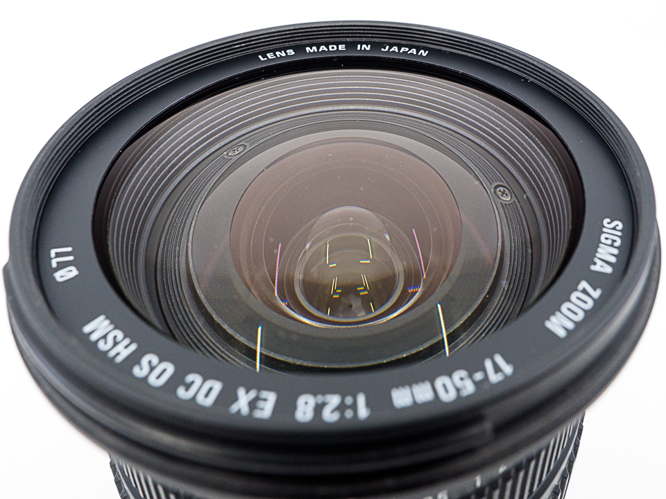 Obiektyw UŻYWANY Sigma 17-50 mm f/2.8 EX DC OS HSM / Nikon s.n. 15001819