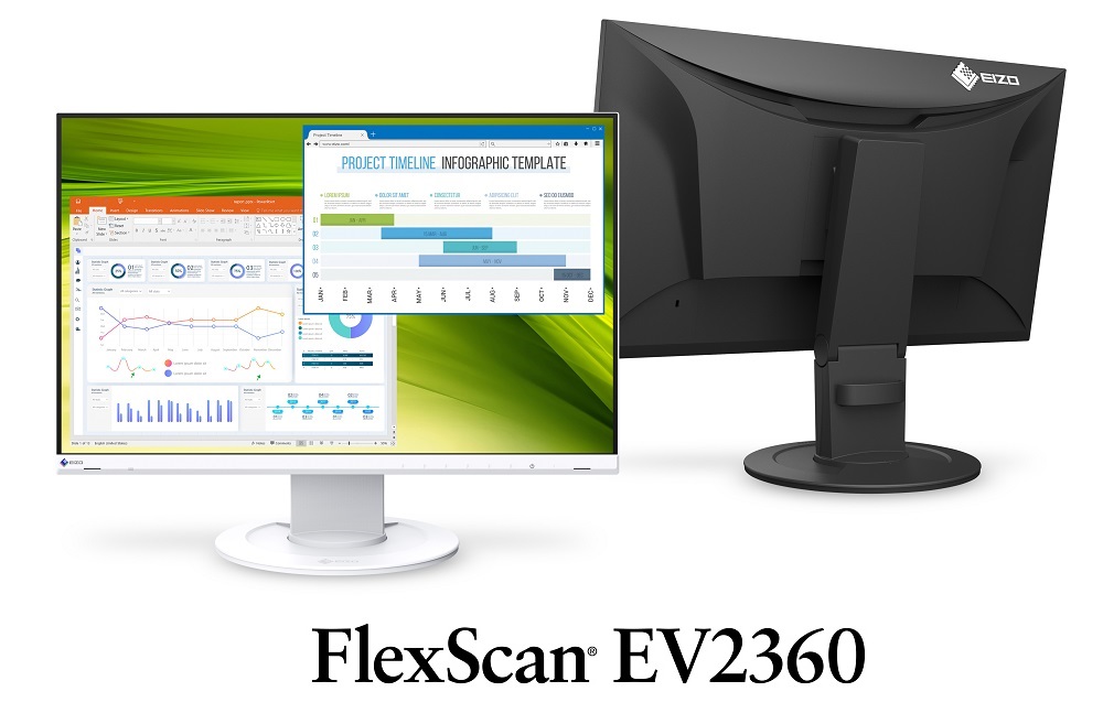Monitor Eizo FlexScan EV2460 biały