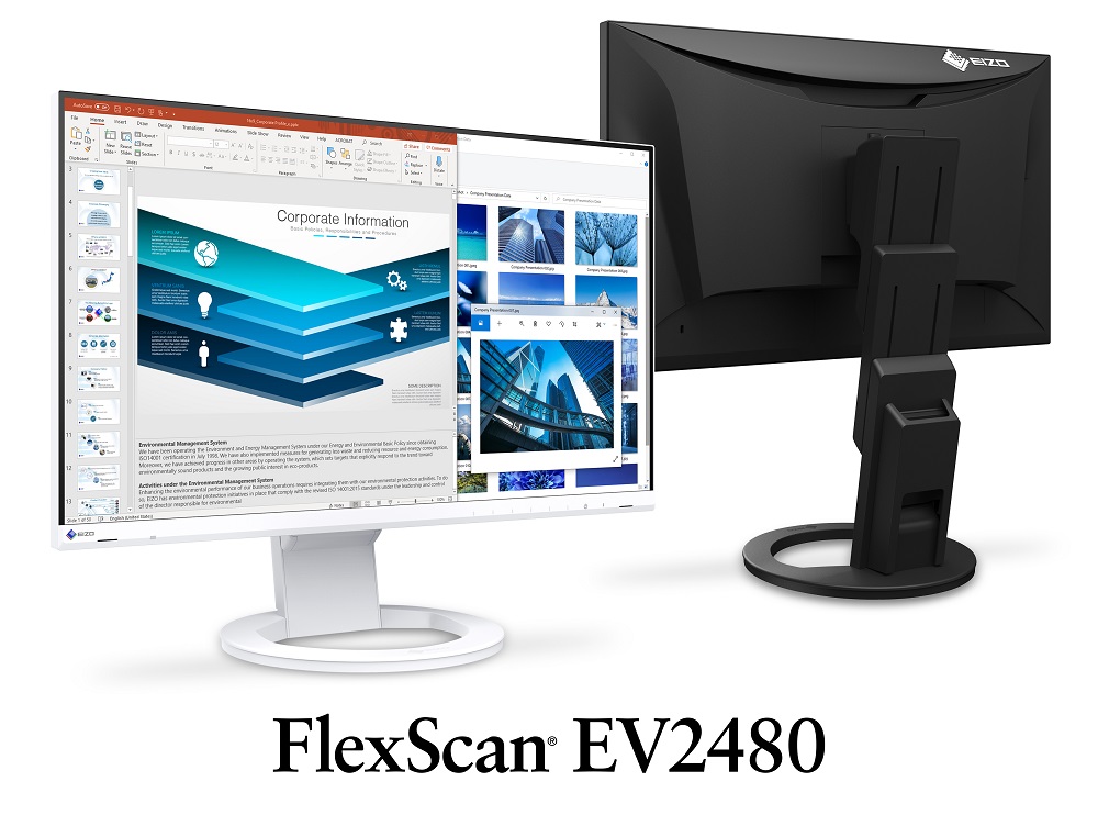 Monitor Eizo FlexScan EV2460 biały