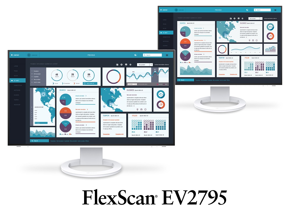 Monitor Eizo FlexScan EV2495 WT biały