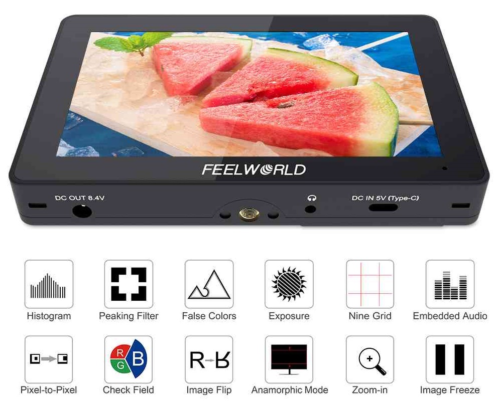 Feelworld Monitor Podglądowy F5 PRO 5.5