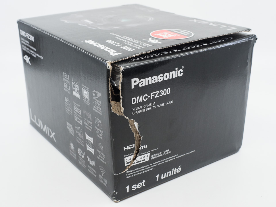 Aparat cyfrowy Panasonic Lumix DMC-FZ300 - Outlet