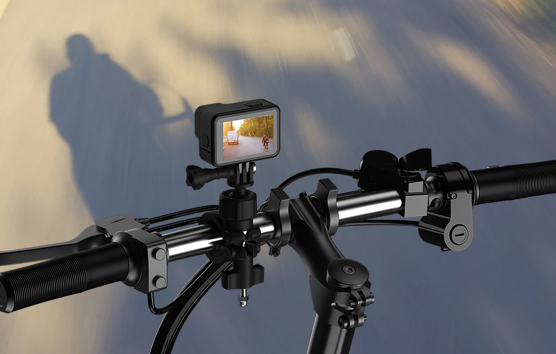 Telesin Mocowanie na rower do kamer sportowych 360° DJ-HBM-001