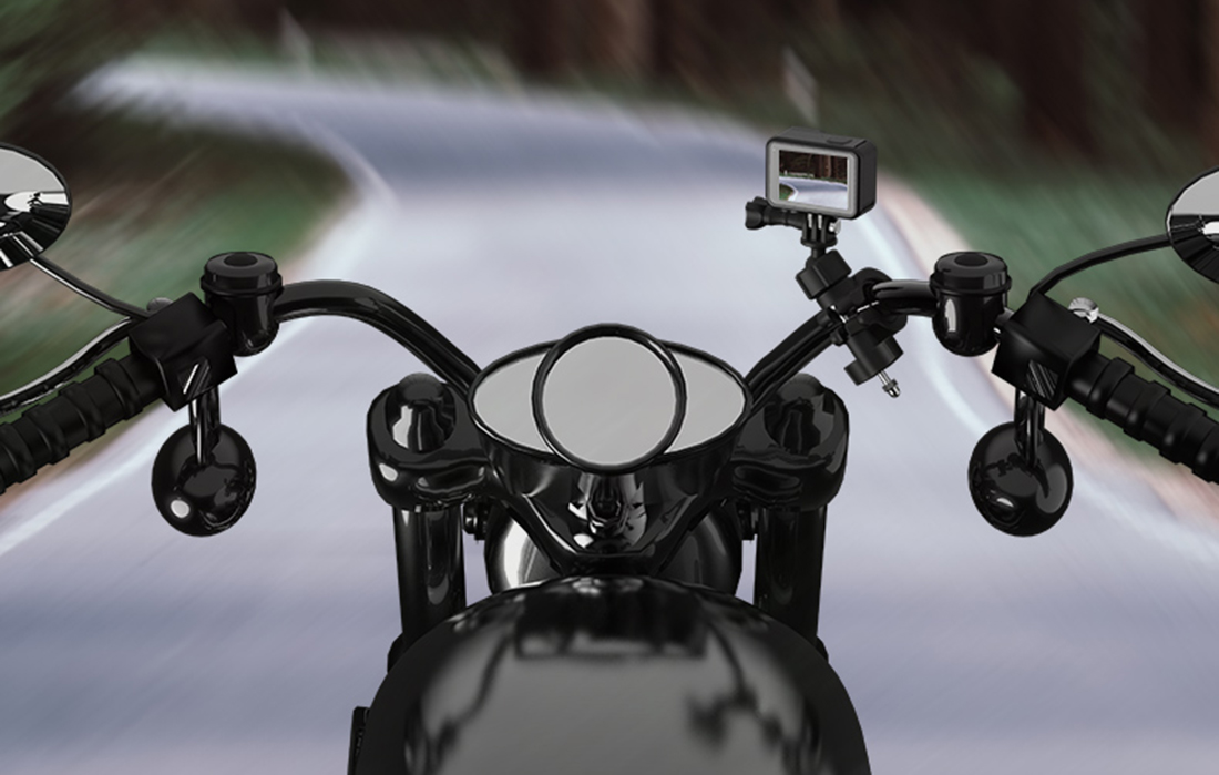 Telesin Mocowanie na rower do kamer sportowych 360° DJ-HBM-001