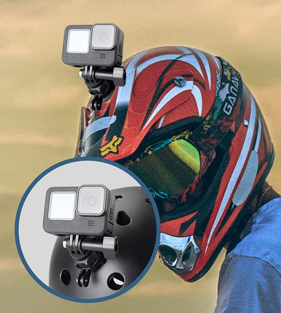 Telesin Podwójne mocowanie typu J-Hook do paska GP-BPM-005 do kamer sportowych 360°