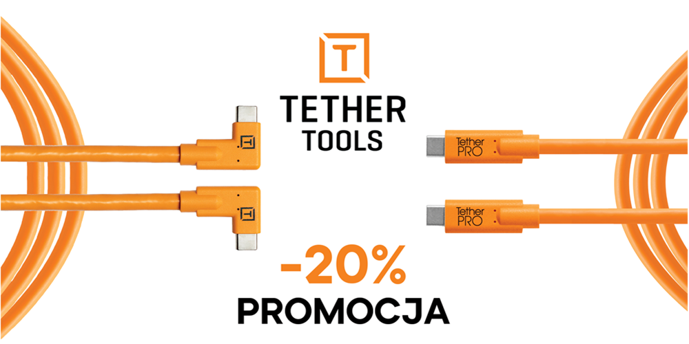 Kable Tether Tools 20% taniej!