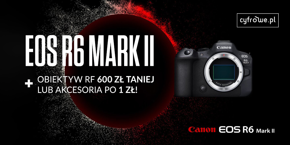 Kup Aparat Canon EOS R6 Mark II w promocyjnych zestawach!