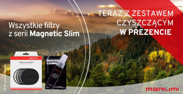 Marumi Magnetic Slim z zestawem czyszczącym za 1 zł