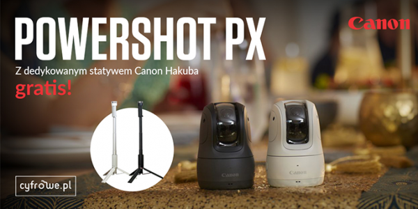 Canon PowerShot PX z dedykowany statywem gratis